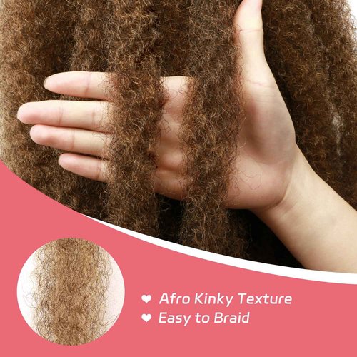 Marley Twist Braiding Hair-24Inch 8packs Cuban Twist Hair Soft Marley Hair for Black Women (T27, 24 Inch (Pack of 8))