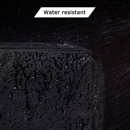 BAGSMART Toiletry Bag for Men, Travel Toiletry Organizer Dopp Kit Water-resistant Shaving Bag for Toiletries Accessories, Door Room Essentials,Black-large