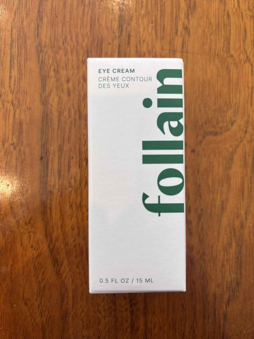 Follain 5% Vitamin C + Caffeine Brightening Eye Cream for all Skin Types | Visibly Reduce Dark Circles, Puffiness, & Wrinkles - Clean Beauty, Daily Hydrating Eye Treatment - Vegan & Cruelty-Free