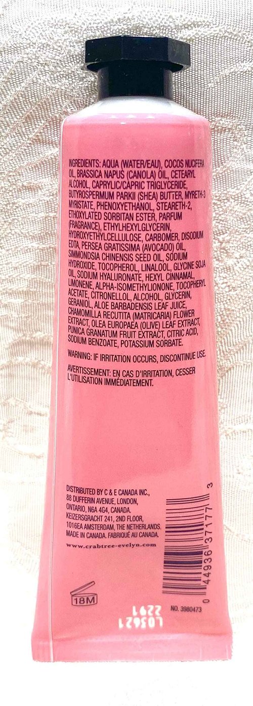 Crabtree & Evelyn Pear & Pink Magnolia Hand Therapy .9 oz SET of 4
