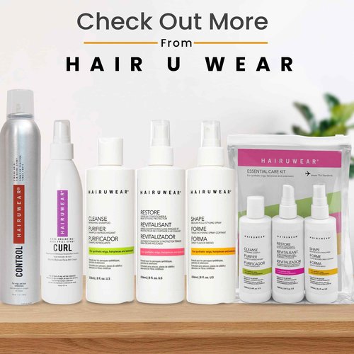 Shampoo & Conditioner Set with Hair Spray - Wig Care for Synthetic Wigs, Hairpieces & Extensions, Full Size (8 Fl Oz Each)