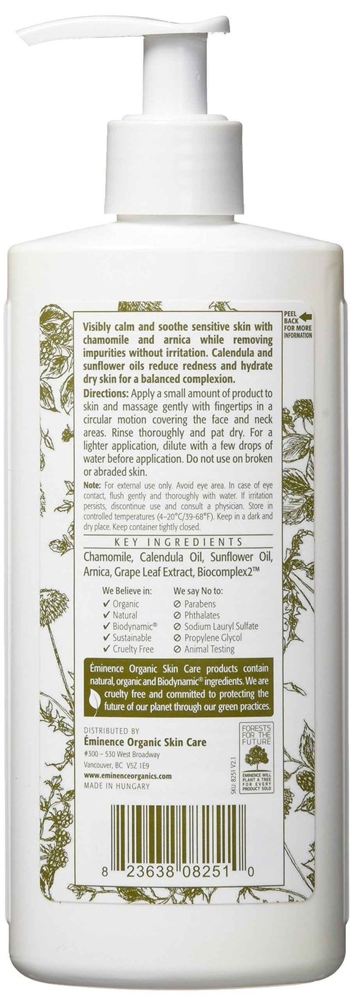 Eminence Calm Skin Chamomile Cleanser for Unisex - 8.4 oz Cleanser