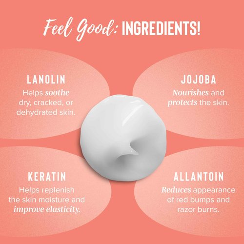 Coochy Shave Cream - Moisturizing Shave Lotion - Gentle Intimate Shaving Cream - For Bikini Area, Underarms, Legs & More - Rash-Free, Hydrating Formula - Sweet Nectar, 32 oz