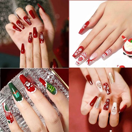 Biutee Nail Stamping Plates Set 10pcs Nail Art Stamp Plates 8pcs Stamping Gel Polish Stamper Scraper - Nail Stamper Kit Flower Leaves Animal Lace Christmas Design Nail Stamp Plate