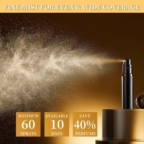 ACMYCH 2PCS Perfume Travel Refillable Bottle, Bottom-Filling Fragrances Perfume Atomizer, Empty Mini Cologne Dispenser, Portable Sprayer Pocket Size for On the Go 5ml (Black & Dark Blue)