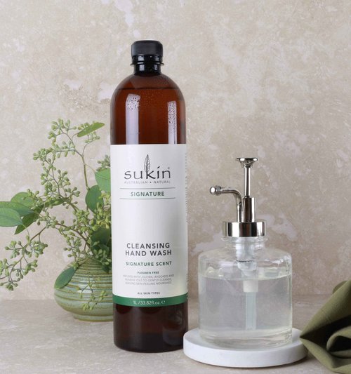 Sukin Cleansing Hand Wash Refill, 1 Litre