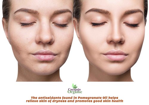 cocojojo Pomegranate Oil 100% Pure Seed Oil Cold Pressed 16 oz Unrefined Skin Hair Nails Cuticles Premium Grade Bulk
