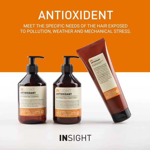 Insight Clean Beauty Antioxidant Rejuvenating Conditioner, Organic Carrot Extract, Vegan, 13.5 fl oz