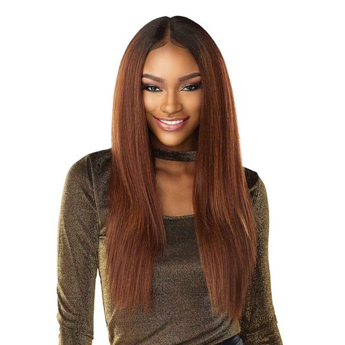 Sensationnel Synthetic HD Lace Front Wig - BUTTA UNIT 6 (1B Off Black)