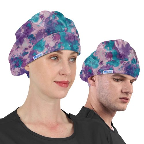 GUOER Scrub Cap Working Hat Bouffant Cap One Size (N24F01M)