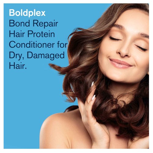 BOLD UNIQ Purple Hair Mask For Blonde, Platinum, Bleached, Silver, Gray, Ash & Brassy Hair & BoldPlex 5 Bond Strengthening Protein Conditioner - Remove Yellow Tones and Condition Dry, Damaged Hair