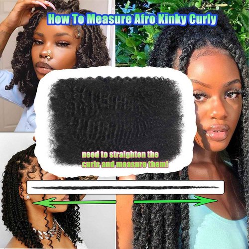 Afro Kinkys Bulk Human Hair for Dreadlock Extensions Repair Locs Twist Braiding Afro Kinky Human Hair for Locs 1 Pack 50 Gram 12 Inch