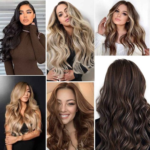 Tinashe Wire Hair Extensions Real Human Hair Straight 12inch 70g Light Blonde Highlighted Golden Blonde Invisible Wire Fish Line Hair Extensions (12 inch, #16/613)