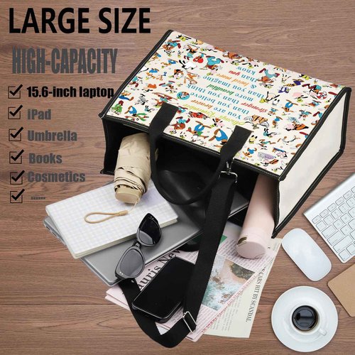 WZMPA Cartoon Dog Cosmetic Bag Dog Lover Gift You Are Braver Stronger Smarter Than You Think Cartoon Makeup Zipper Pouch Bag Movie Merchandise (dog goof Always -TB)