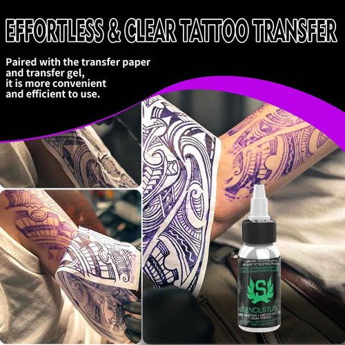 Tattoo Kit Tattoo Gun Wireless Tattoo Machine with 2 Batteries, Tattoo Ink Color Set, 20Pcs Tattoo Needles and Full Accessories Tattoo kit Complete for Beginners(Purple)