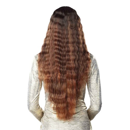 Sensationnel Butta Lace Wigs - Unit 17 Extra Wide 5 Inch Deep Parting Synthetic Preplucked Hairline Glueless Lacefront (BALAYAGECARAMEL)