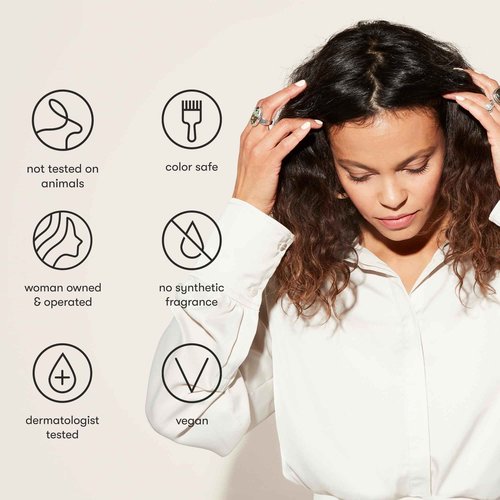 Odele Oil-Absorbing Dry Shampoo Powder with Clarifying Sulfate-Free Shampoo 2-Pack, for All Hair Types & Textures
