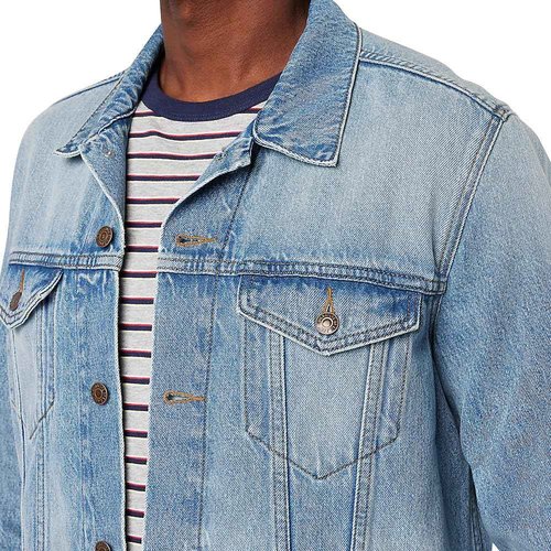 Levi Strauss Signature Gold Men's Signature Trucker Jacket, Forty-Niner, Medium