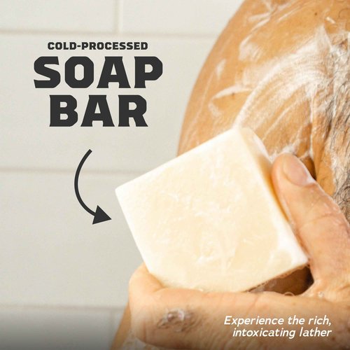 Dr. Squatch Natural Bar Soap for Men Variety Gift Set - Cold Process Soap No Harsh Chemicals - Rainforest Rapids, Coconut Castaway, Fresh Falls, Summer Citrus & Eucalyptus Greek Yogurt (5 oz, 5-Pack)