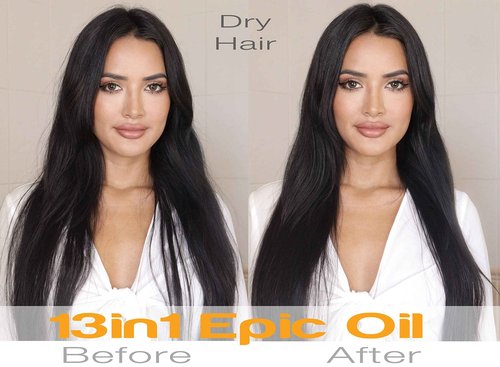 Sustainable Glam 13in1 Epic Hair Oil with Argan Oil & Coconut Oil - For all hair types - Vegan, sulfate free, paraben free