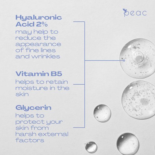 Hyaluronic Acid 2% + B5 Serum 60ml/2oz – USA Made - All Skin Types - Hyaluronic Acid Serum for Face – Hydrating, Plumping & Lightweight – Fragrance Free Skincare – Moisturizing Face Serum for Women