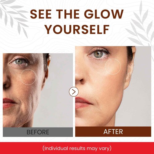 Live Healthy Super Vitamin C Serum for Woman over 70 - Super C Serum with Peptides, Hyaluronic Acid - Brightening, Anti Aging, Lifting & Firming, Wrinkle & Age Spots Reduction - Made in USA | 30ml