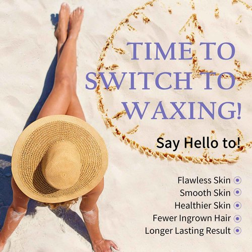 Maxpearl Hard Wax Beads 1LB + 10.5OZ - Brazilian, Bikini Waxing, Face, Eyebrows, Underarms, Arms, Chest, Back, Legs, Jasmine & Lavender Formula