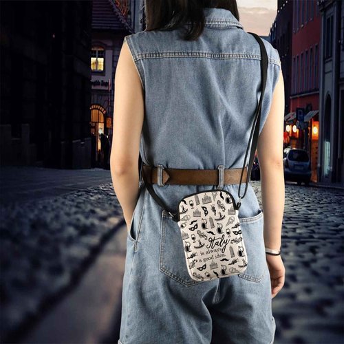 Italy Travel Gift - Always A Good Idea Bag for Traveller - Zipper Pouch Makeup Bag (Italy CR)