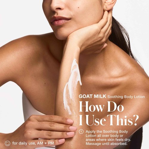 Kate Somerville Stressed Skin Saviors Travel Kit Goat Milk Cleanser, Cream, and Body Lotion Holiday Gift Set