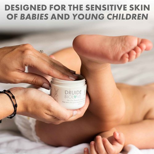Laboratoires Druide Sunscreen SPF30 For Baby – Kid-Safe, Reef-Friendly – Organic Sun Care, Zinc Formula, Paraben-Free, Travel Size – 100 g (3.5 oz) Coconut, Vanilla