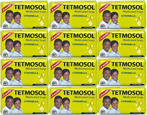 Tetmosol Soap 85g (Pack of 12) by Tetmosol