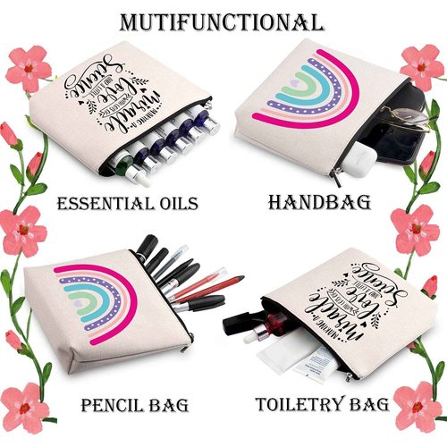 WCGXKO IVF Mom Gift Infertility Warrior IVF IUI Makeup Bag Making A Miracle With Lots Of Love And A Little Science (Making A Miracle)