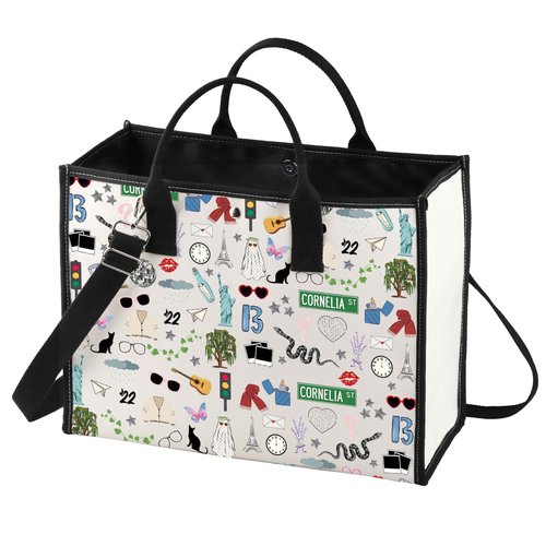 LEVLO Album Merchandise Cosmetic Makeup Bag - Fans Gift Song Tour Concert Merch Zipper Pouch Bag (13 x 22LT)
