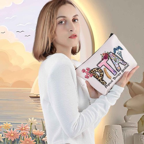 LEVLO Physical Therapy Assistant Travel Pouch Bag - PTA Student Graduation Gift