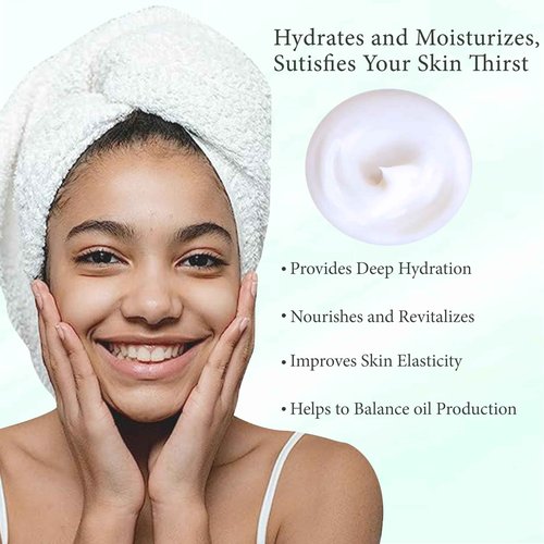 Florencia Sage & Citrus Lightweight Moisturizer - Fast-Absorbing, Hydrating, Nutrient Enhanced Face Cream for Sensitive, Oily, Combination Skin.