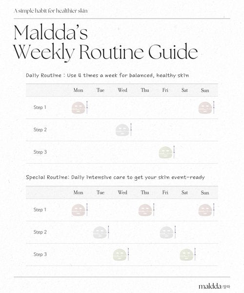 MAL-DDA Collagen Overnight Face Mask 3 Step Pore Minimizer Hydrogel Sheet&Boost Serum-Oil Control PDRN-Tightening Exosome-Elasticity Retinal - All in One (6 Pack)