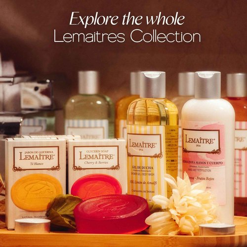 LEMAITRE Glycerin Soap - Vegan Transparent Bar, Gentle Cleanse, Vegan Bar, Cruelty-Free, Fragrances & Skin care for Women, Men