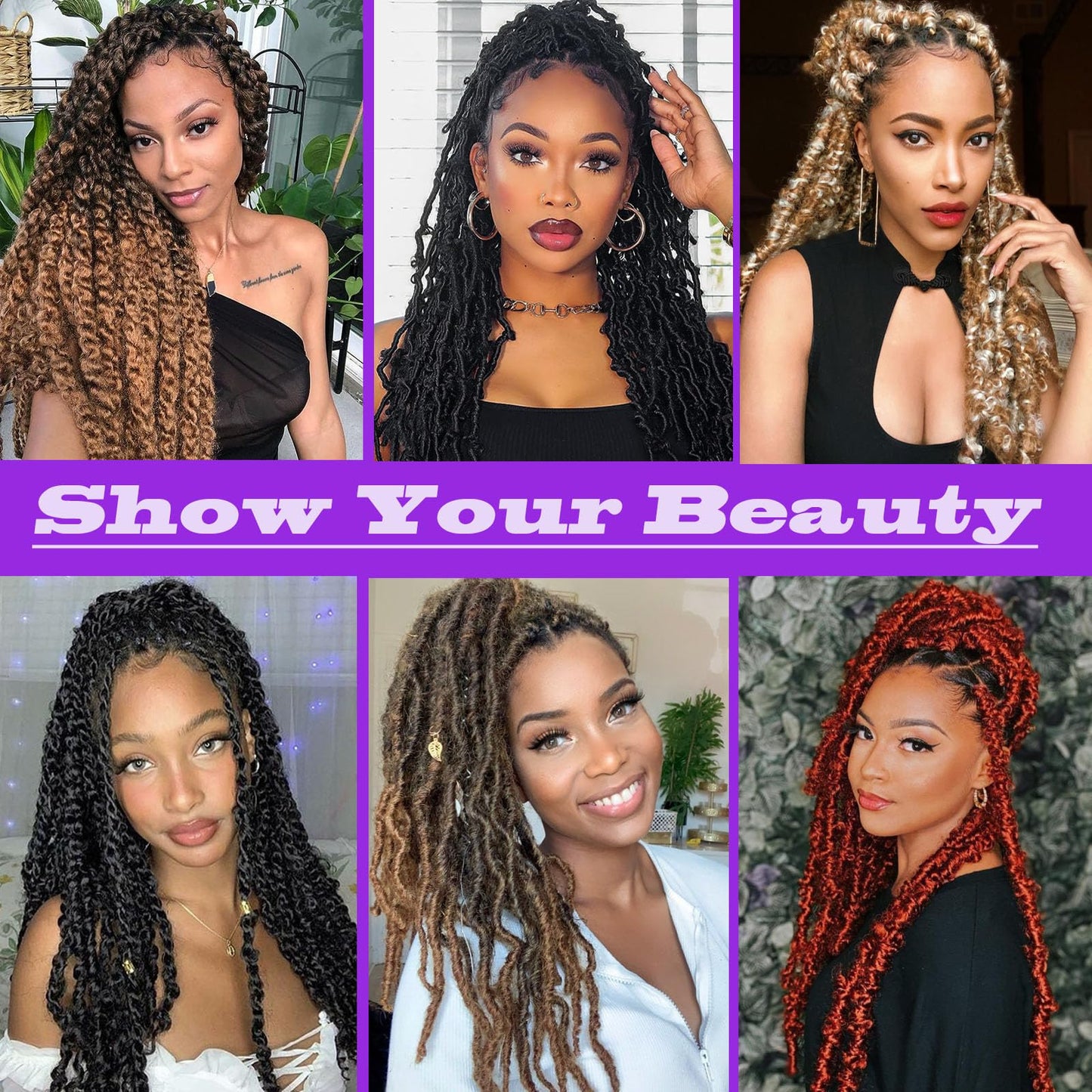 18 inch Cuban Twist Hair Springy Afro Twist Hair 8Packs Marley Twist Braiding Hair Soft Synthetic Crochet Hair for Distressed Faux Locs Spring Twist Hair Extensions for Black Women (18 Inch 30#）