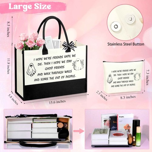 SiplyHaven Best Friend Birthday Gifts for Women Halloween Christmas Gifts Friendship Gift for Women Best Friend Bestie Soulmate Sisters Stocking Stuffers