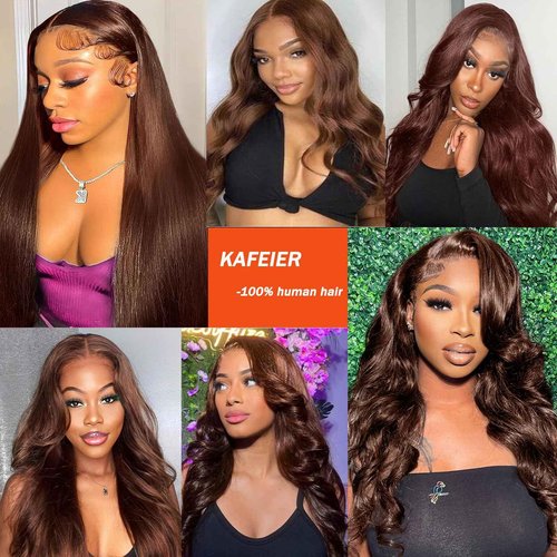5x5 Chocolate Brown Body Wave Closure Free Part Pre Plucked With Baby Hair Brazilian Virgin Remy Human Hair Color #4 Closure 12 Inch