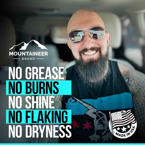 Mountaineer Brand Bald Head Care Gifts For Bald Men | All Natural 3 Step Daily Skin Care for Healthy Scalp & Face | Exfoliate Scrub | Cleanse Wash | Protect Moisturiser | Made in West Virginia