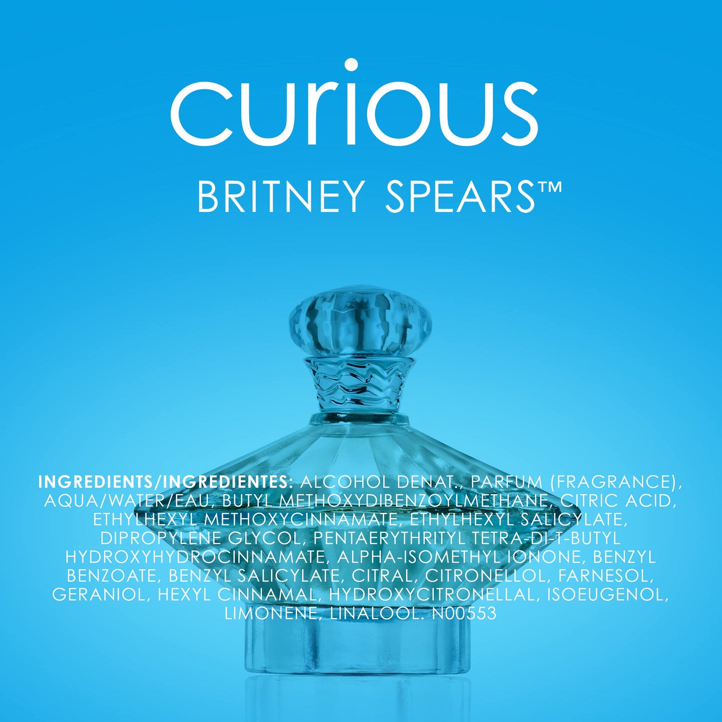 Britney Spears Women's Perfume, Curious, Eau De Parfum EDP Spray for Women, 1 Fl Oz