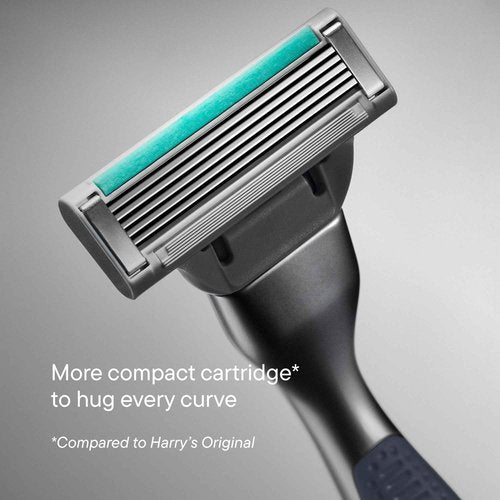 HARRY'S PLUS: Razor Refills - 10 Razor Blade Cartridges - Compact Cartridge Design for Precise Control - Shaving Kit for Men