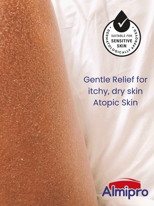 almipro Delicate Sensitive Skin Care Bundle – Extra Moisturizing Cream and Soothing, Moisturizing Body Wash for Delicate Skin – Nourish, protect, and repair Skincare Duo of 15.87 oz. Jar + Bottle 1