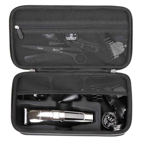 Tourmate Hard Storage Case for Brightup Beard Trimmer for Men, Hair Clippers, Electric Razor Shavers Storage Holder (Case Only)