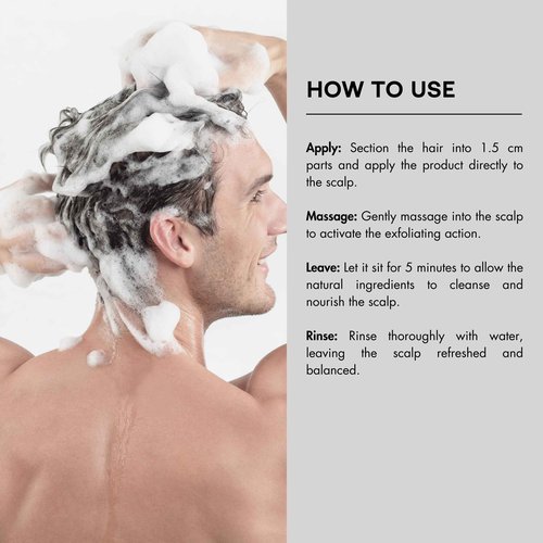 PREVIA Extra Life - The Virtuous Scalp Ritual Scalp Peeling | Exfoliating Action with Apricot Kernel & Vitamins | Removes Dead Cells | Deeply Cleanses Scalp | 5.07 Floz