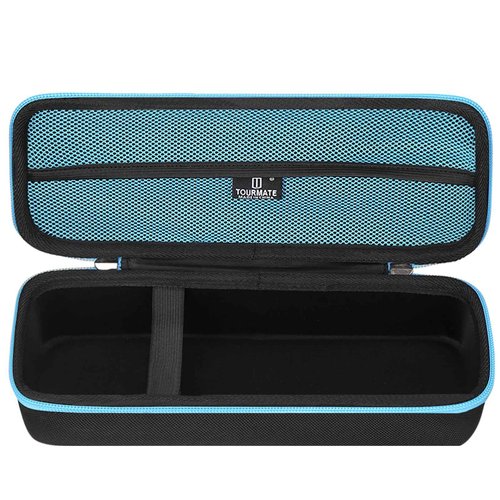 Tourmate Hard Case applicable Philips Flosser,Travel Case for Sonicare Flosser HX3826/HX3827/21, Cordless Power Flosser 3000 Storage Box (Only Box) (Black + Blue)