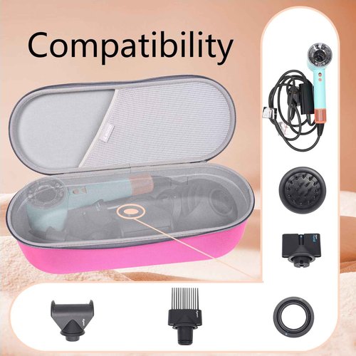 RLSOCO Carrying Case for Dyson Supersonic Nural Hair Dryer (Case Only)