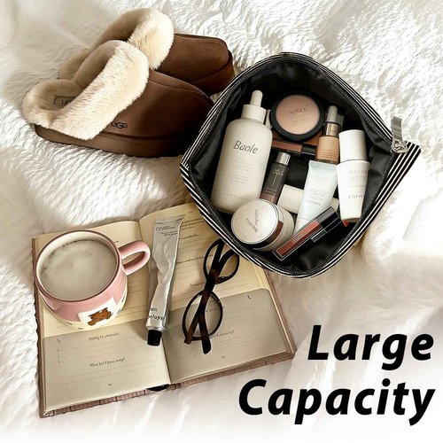 LIANGW Funny Cat Makeup Bag & Travel Pouches for Toiletries, Funny Black Cat Gifts for Women & Teen Girls, Cats Gifts Lovers for Travel & Christmas，Kitty Cosmetic Zipper Travel Toiletry Bag