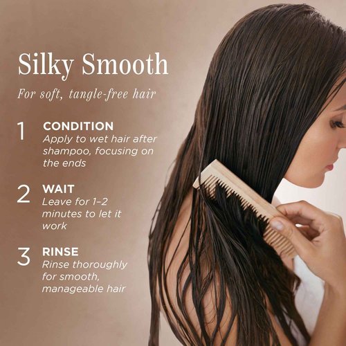 Cote Beauty’s Hydrating Conditioner, Detangles Effortlessly for Shiny Hair, Enriched with Omega 6 and 9, Castor Seed Oil, Vegan & Cruelty-Free Hair Conditioner for Women, 10 Fl Oz